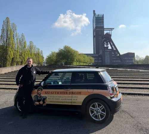 Kfz-Gutachter JOKO in Gelsenkirchen – Blick auf die Veltins-Arena